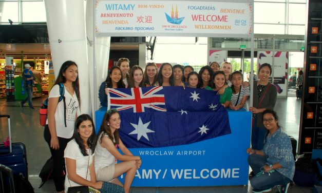 Starting Australia via Rome to Wrocław. Read the article!