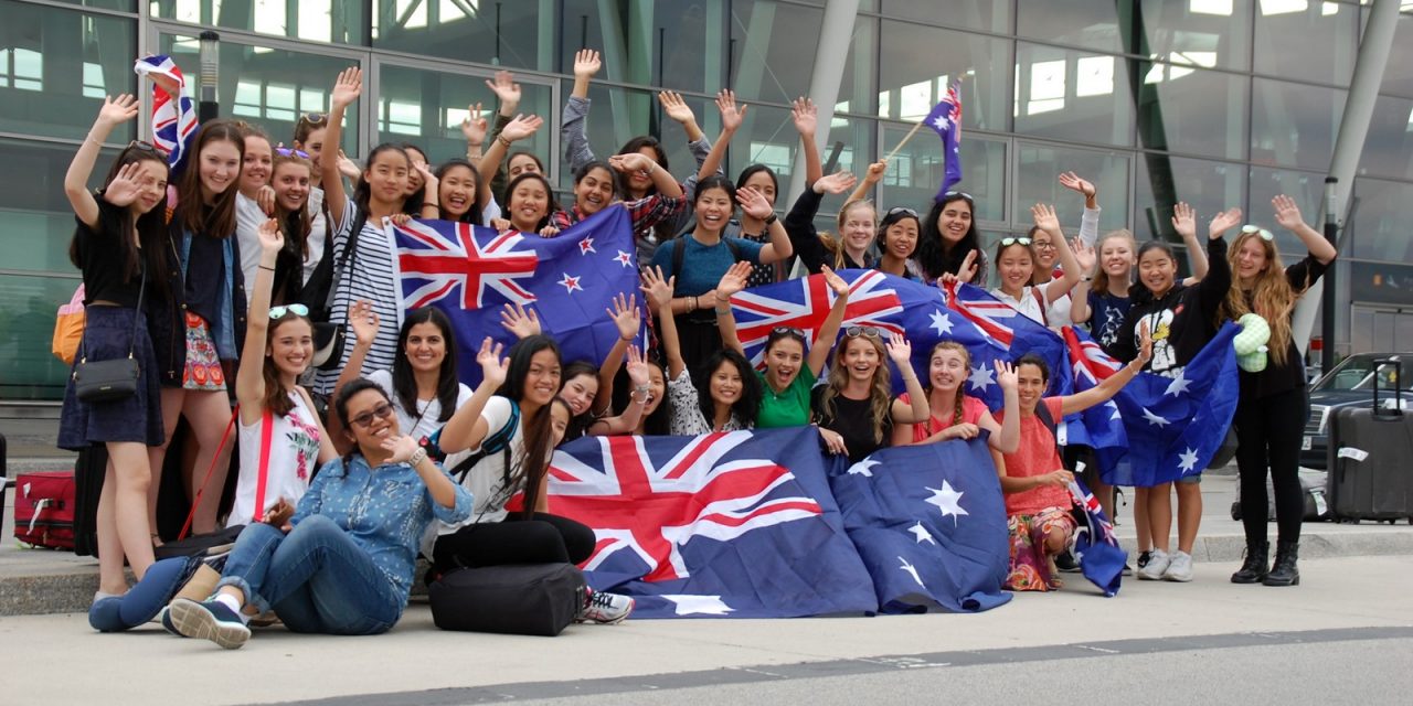 19.07- Przyjazd pielgrzymów z Australii i Kanady